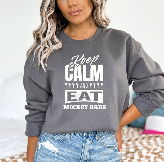 Keep Calm and Eat Ice Cream Sweatshirt